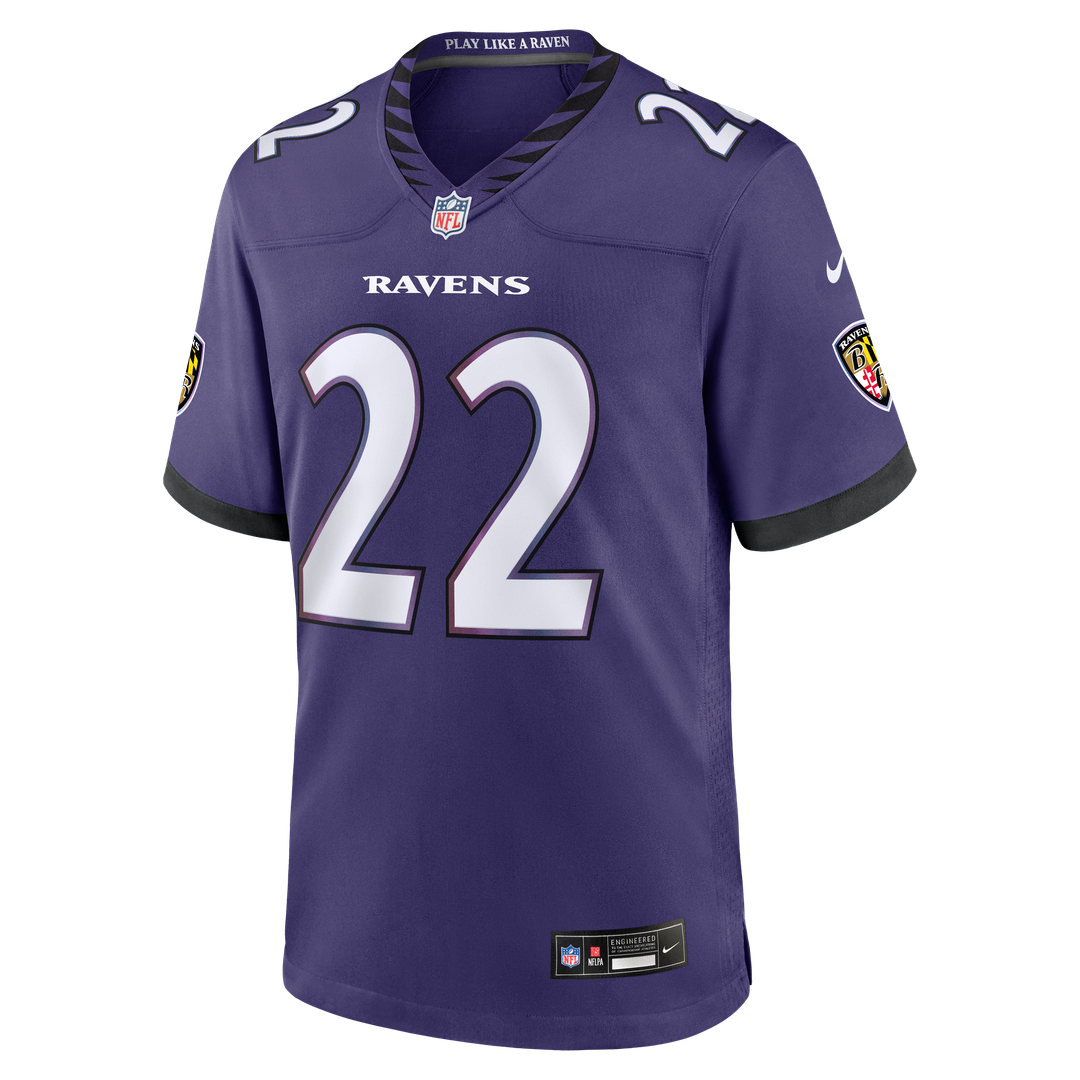Derrick Henry Baltimore Ravens Game Jersey - Purple