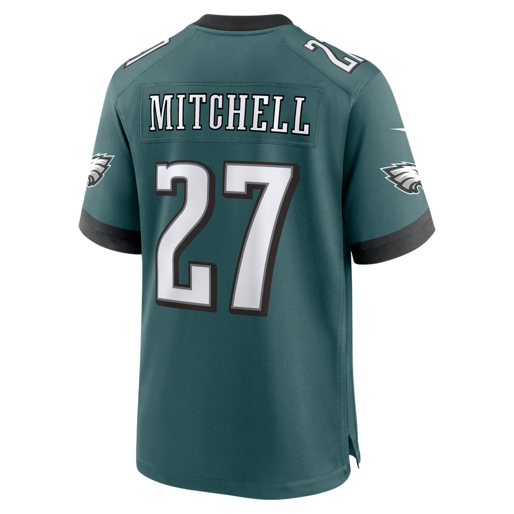Quinyon Mitchell Philadelphia Eagles Game Jersey - Midnight Green