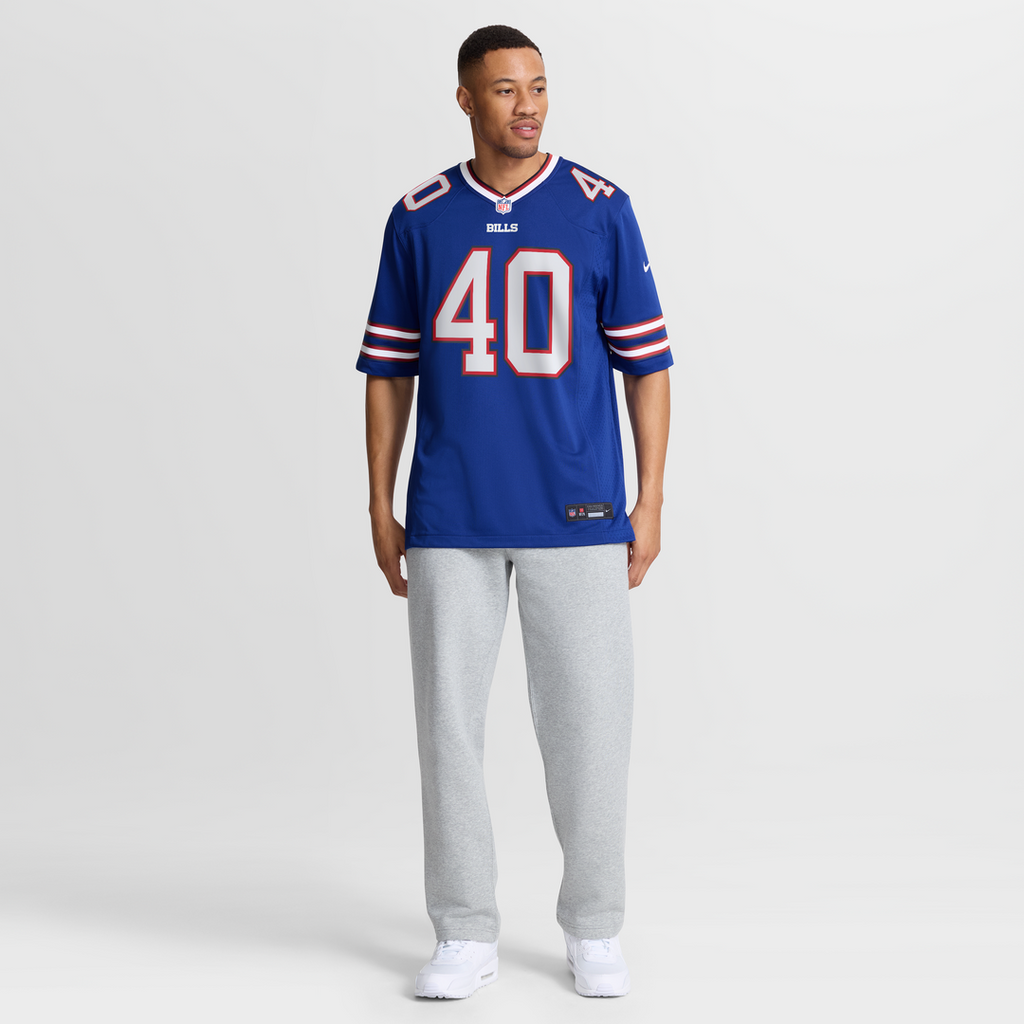 Matthew Wright Buffalo Bills Game Jersey - Royal Blue