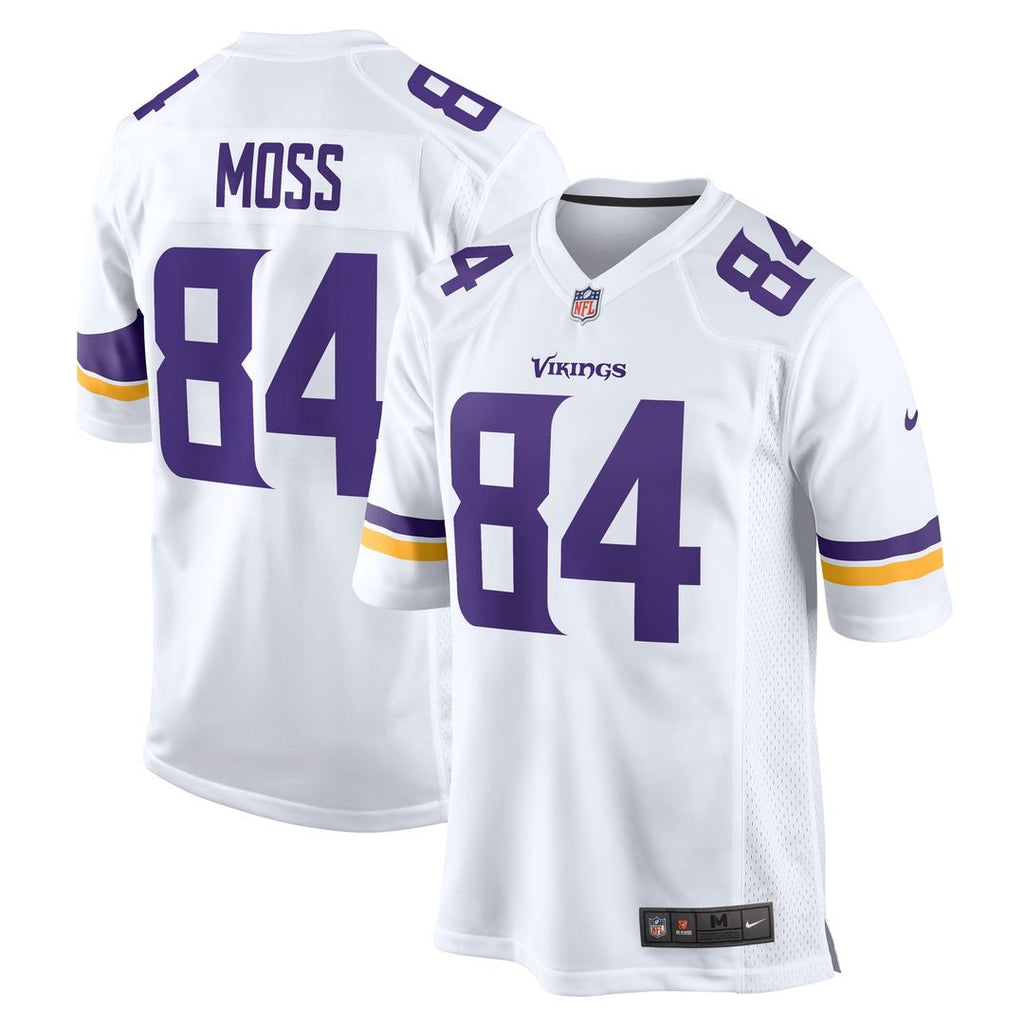 Randy Moss Minnesota Vikings Game Jersey - White