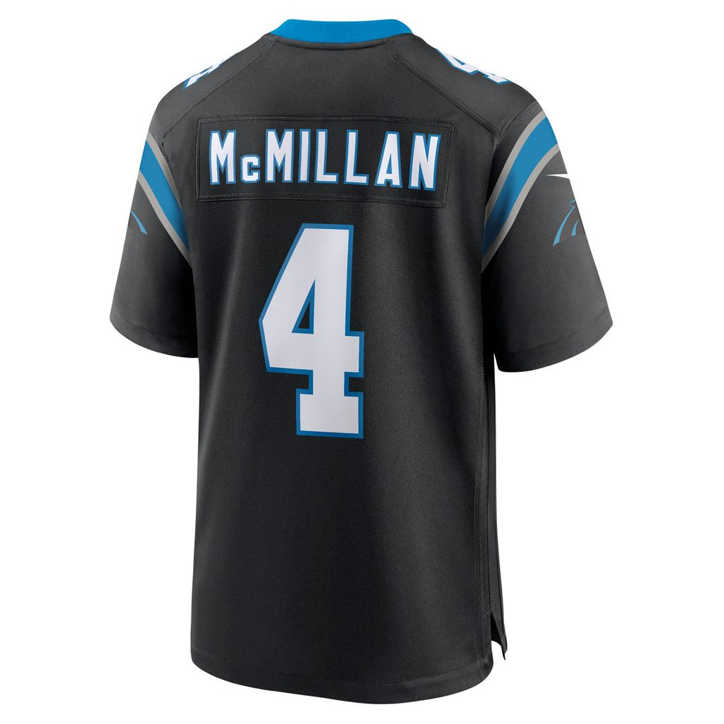 Tetairoa McMillan Carolina Panthers Game Jersey - Black