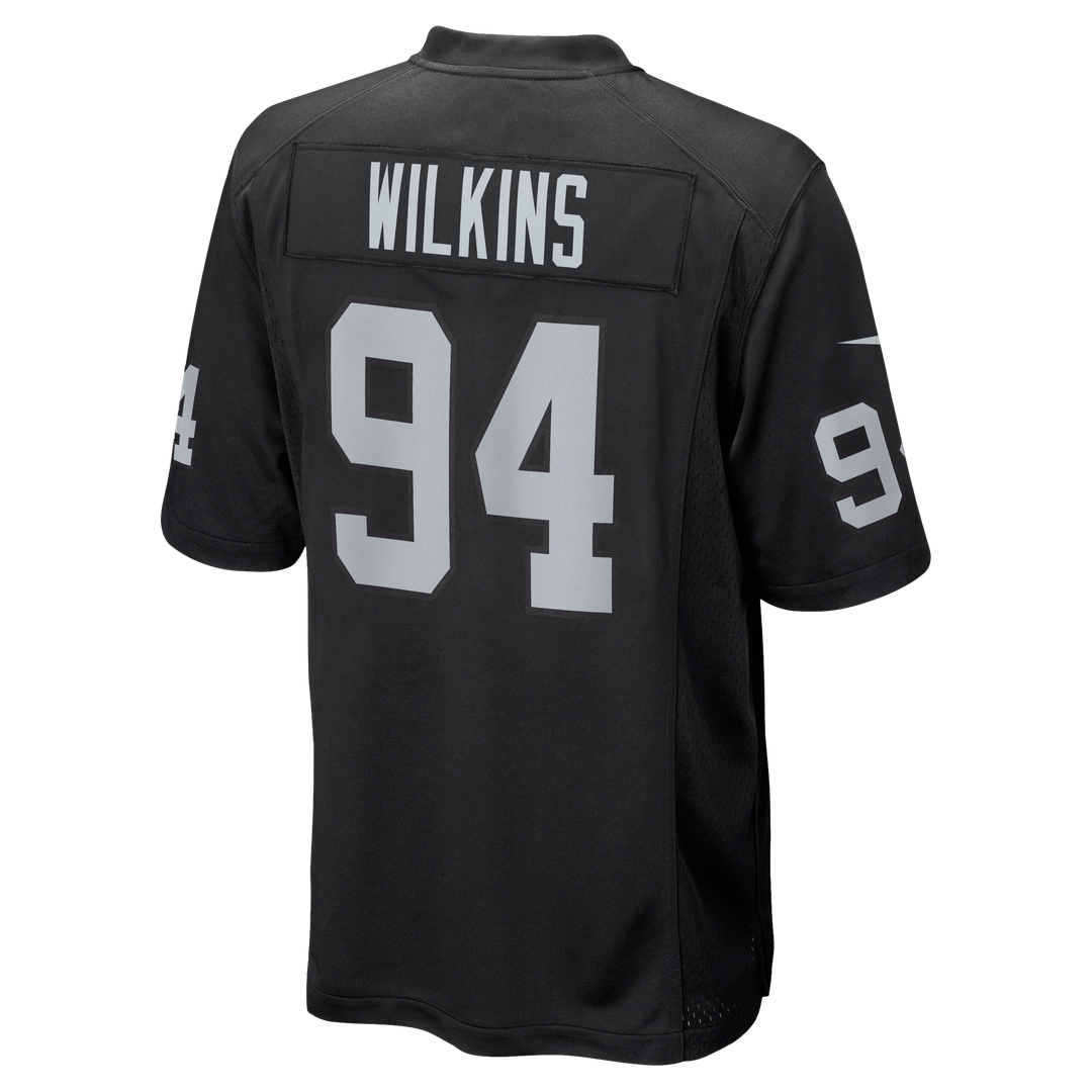 Christian Wilkins Las Vegas Raiders Game Jersey - Black