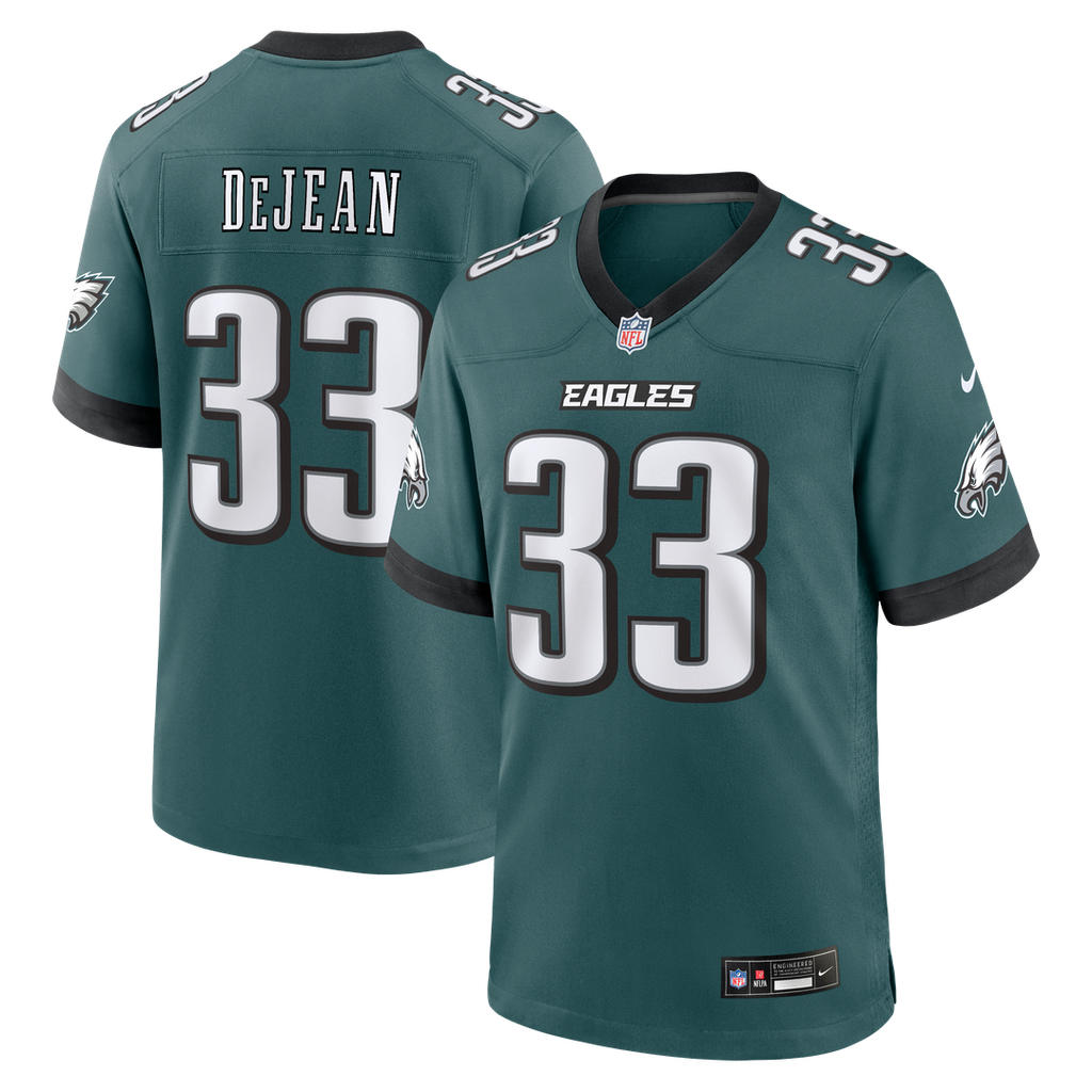 Cooper DeJean Philadelphia Eagles Game Jersey - Midnight Green