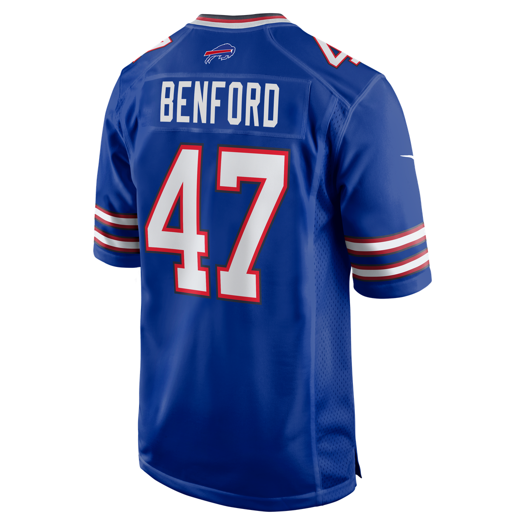Christian Benford Buffalo Bills Game Jersey - Royal Blue