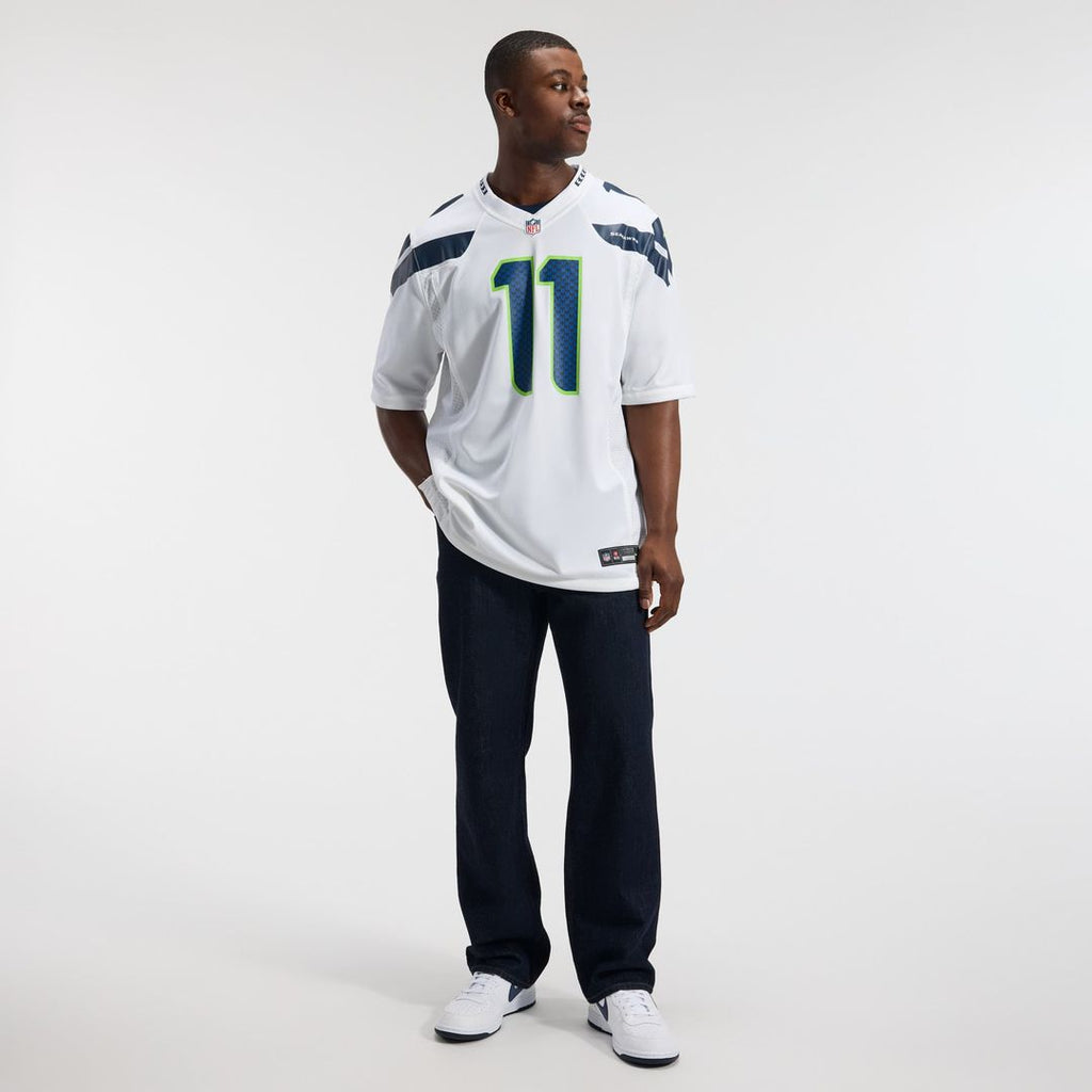 Jaxon Smith-Njigba Seattle Seahawks Throwback Game Jersey - Royal Blue