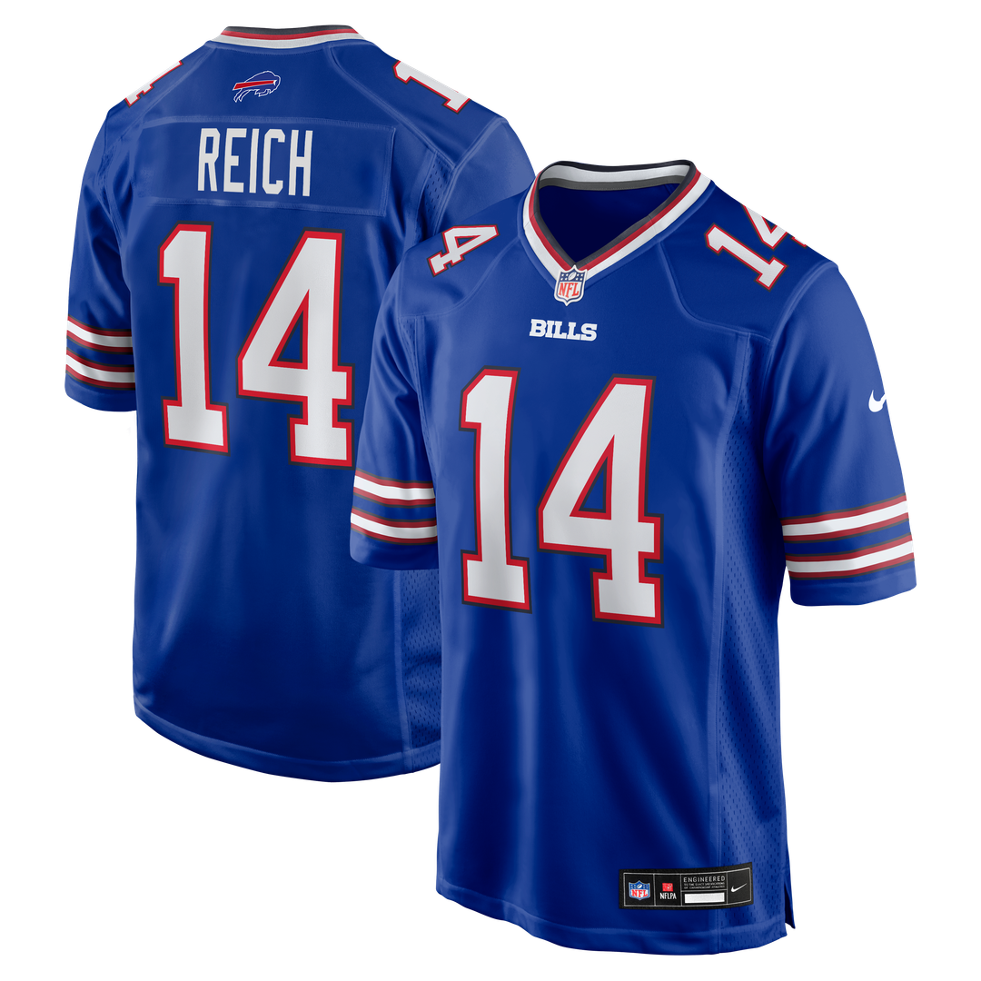 Frank Reich Buffalo Bills Game Jersey - Royal Blue