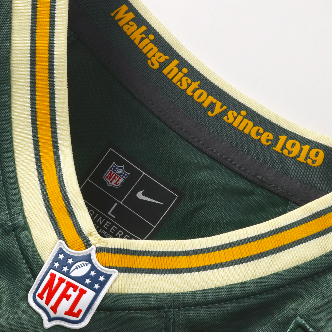 Lukas Van Ness Green Bay Packers 2026 Rivalries Collection Game Jersey - Green