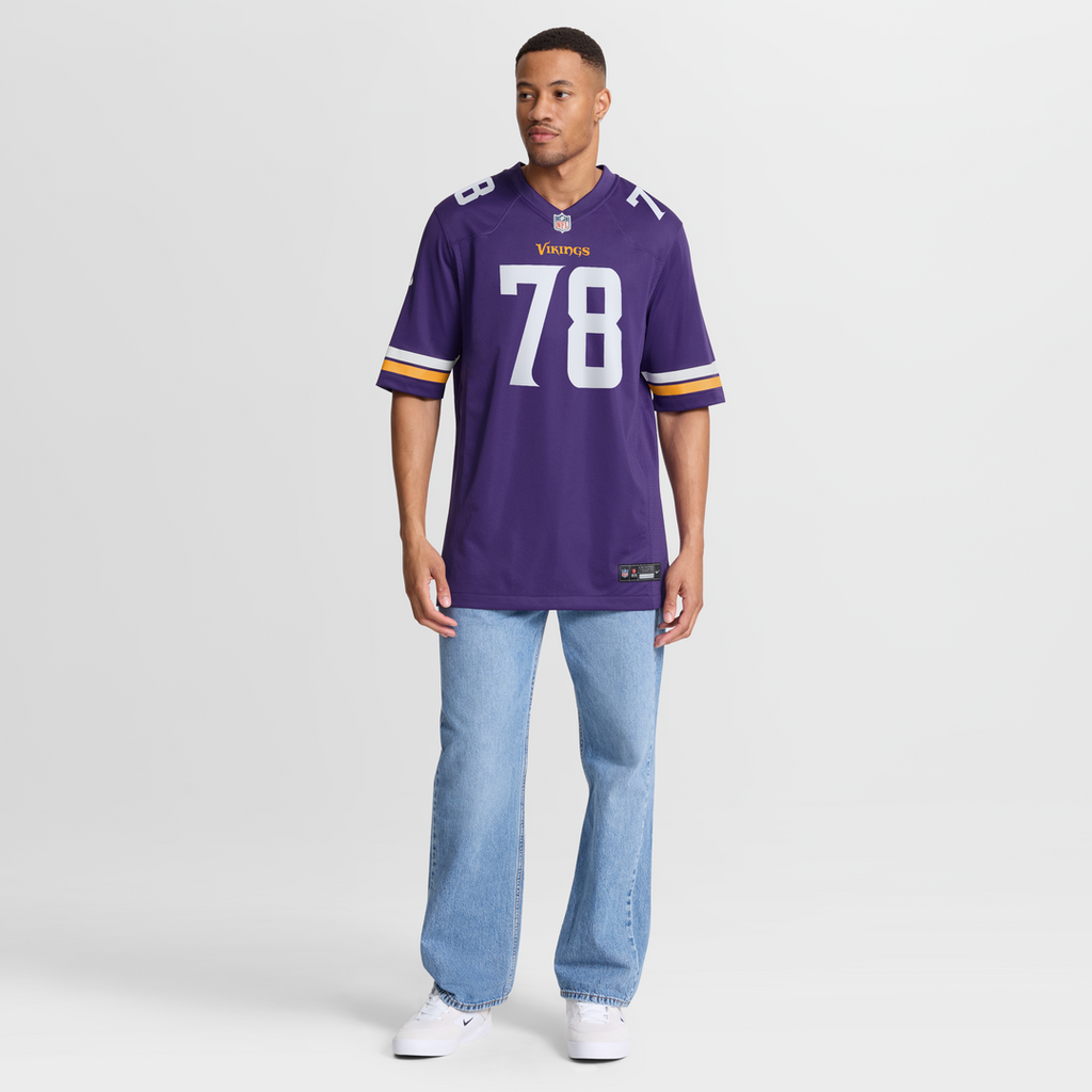 Ryan Kelly Minnesota Vikings Game Jersey - Purple