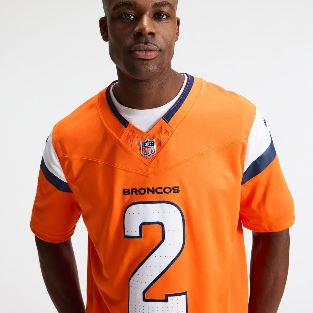 Pat Surtain II Denver Broncos Alternate Vapor F.U.S.E. Stitched Limited Jersey - Navy