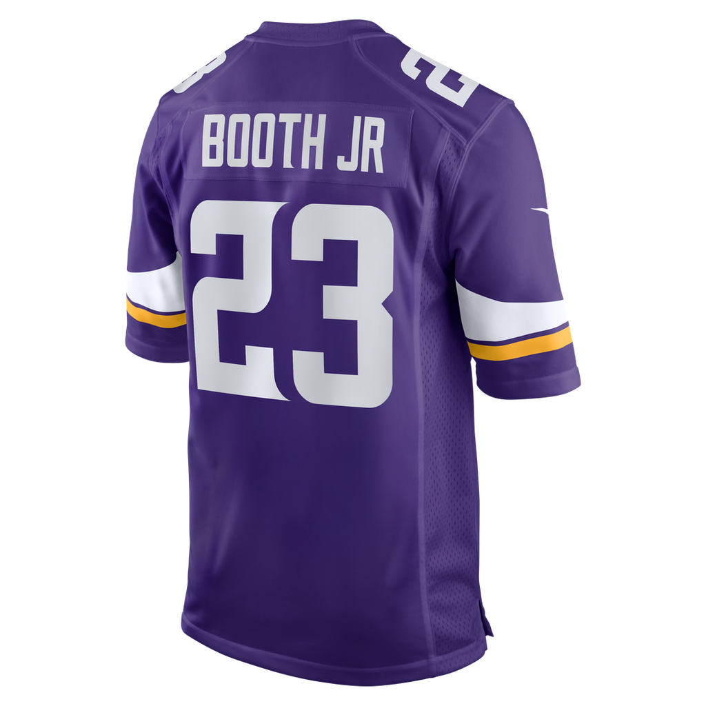 Andrew Booth Jr. Minnesota Vikings Game Jersey - Purple