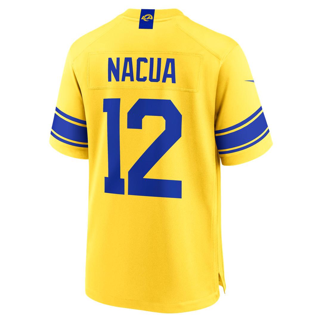 Puka Nacua Los Angeles Rams White Game Jersey - White