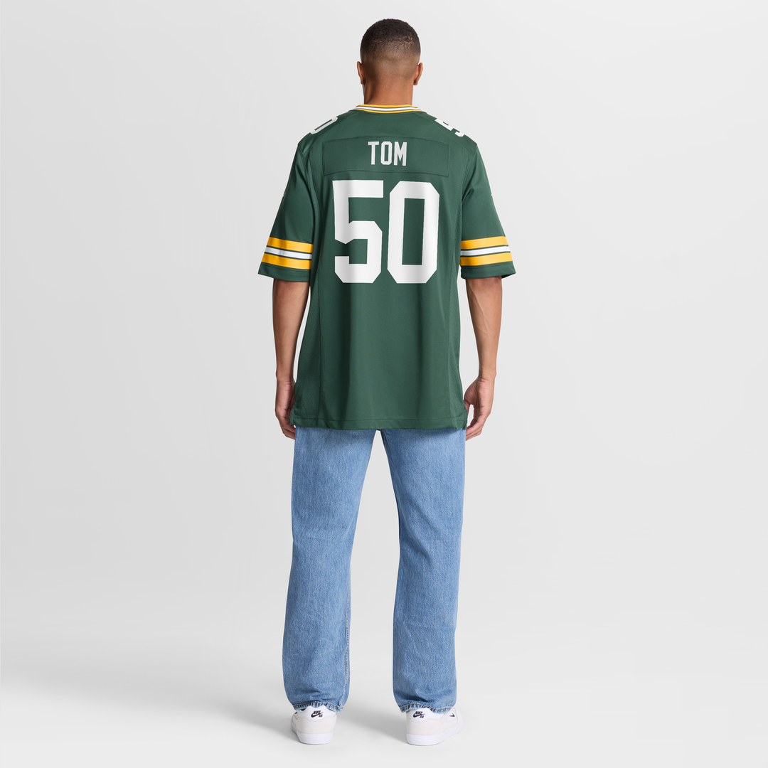 Zach Tom Green Bay Packers Game Jersey - Green