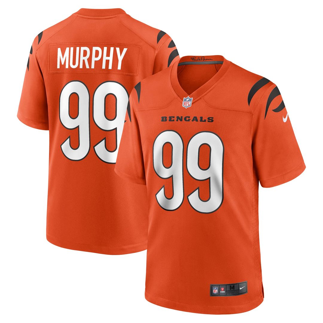 Myles Murphy Cincinnati Bengals Game Jersey - White