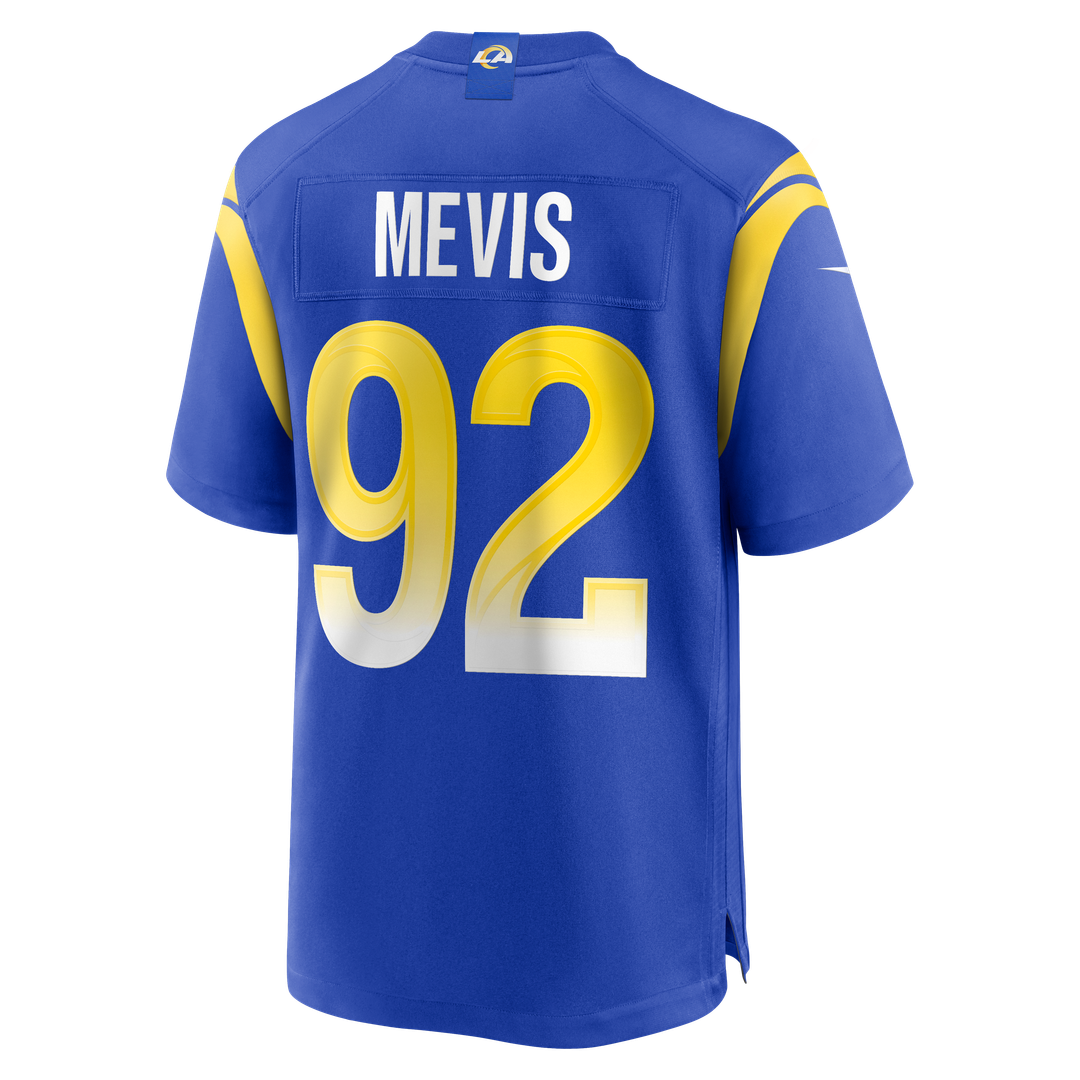 Harrison Mevis Los Angeles Rams Game Jersey - Royal Blue