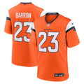 Jahdae Barron Denver Broncos Game Jersey - Orange
