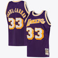Los Angeles Lakers Kareem Abdul-Jabbar Alternate Swingman Jersey By Mitchell & Ness - Purple