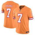 Bucky Irving Tampa Bay Buccaneers Alternate Vapor F.U.S.E. Stitched Limited Jersey - Creamsicle