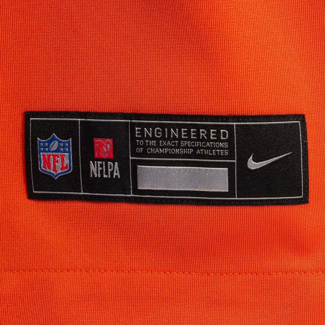 Joe Flacco Cincinnati Bengals Alternate Game Jersey - Orange
