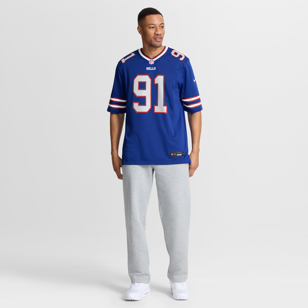 Ed Oliver Buffalo Bills Game Jersey - Royal Blue