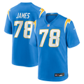 Andre James Los Angeles Chargers Game Jersey - Powder Blue