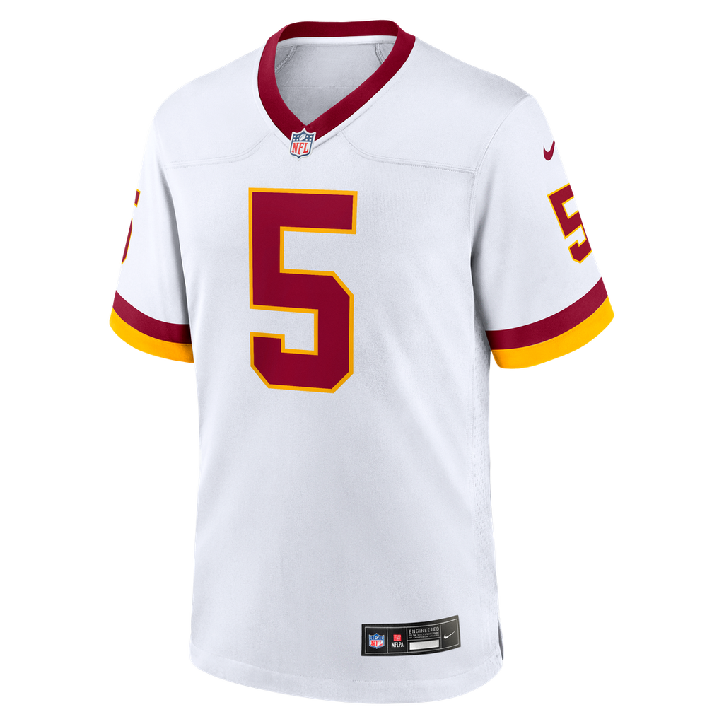 Jayden Daniels Washington Commanders Game Super Bowl Era Jersey - White