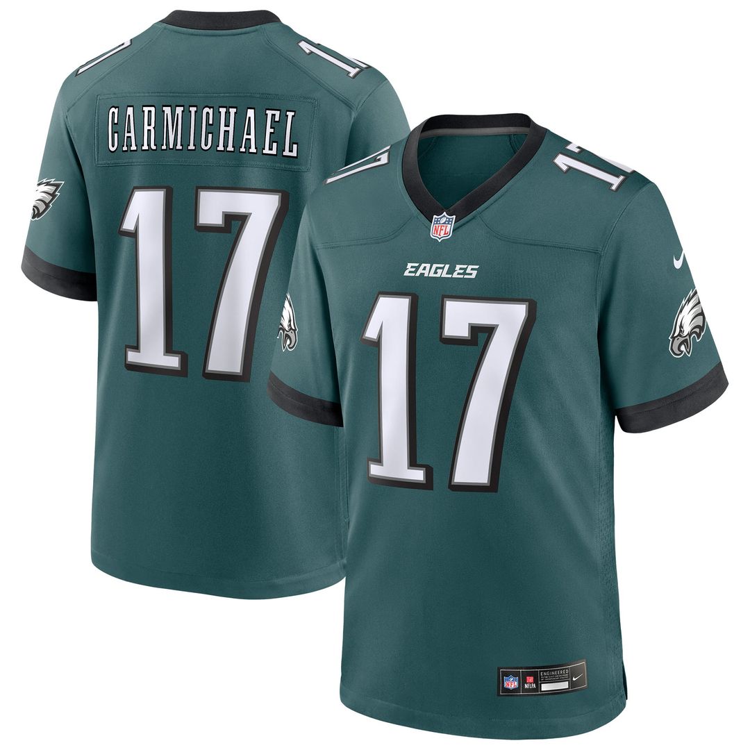 Harold Carmichael Philadelphia Eagles Game Jersey - Midnight Green