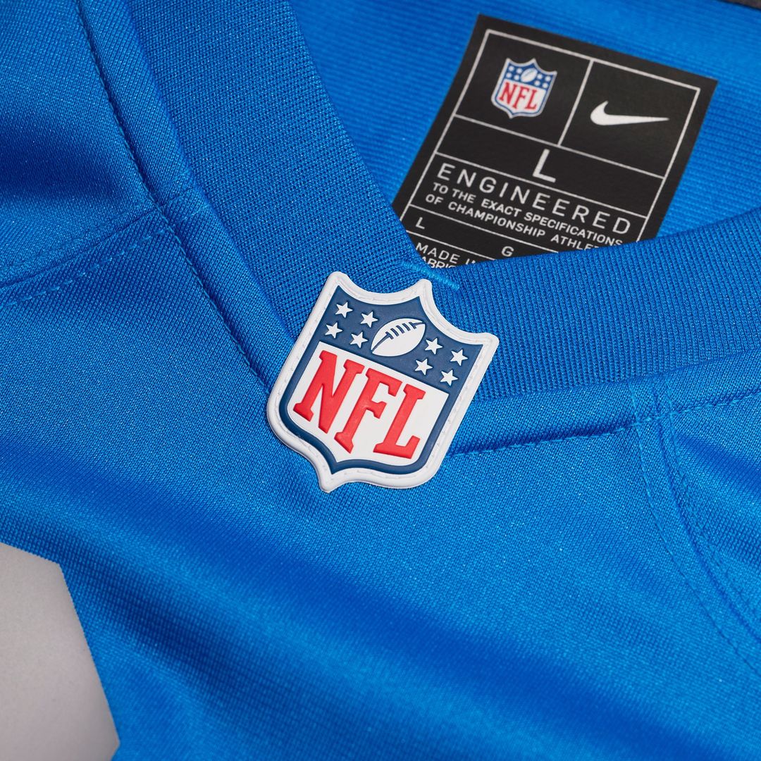 Barry Sanders Detroit Lions Alternate Game Jersey - Blue