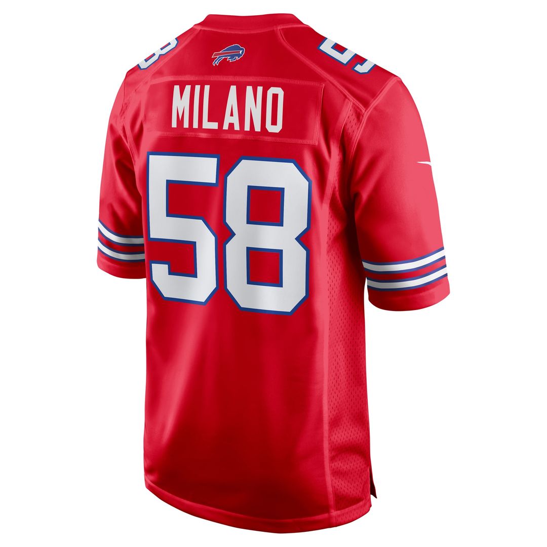 Matt Milano Buffalo Bills Game Jersey - Royal Blue