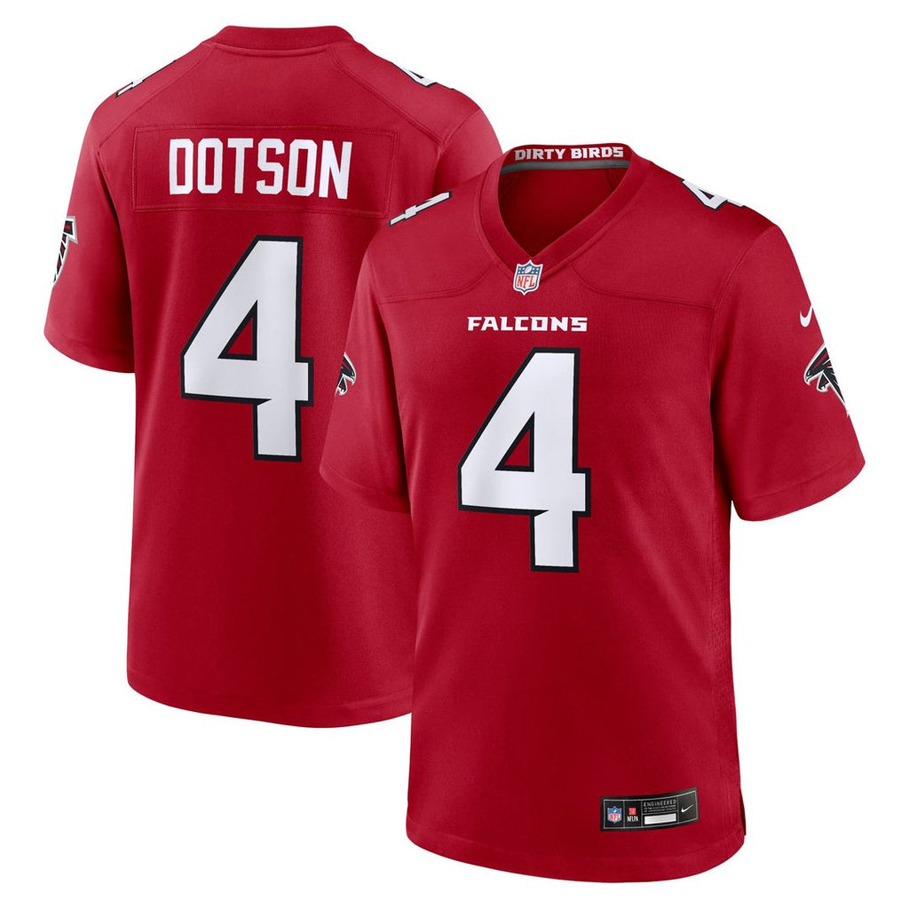 Jahan Dotson Atlanta Falcons Game Jersey - Red