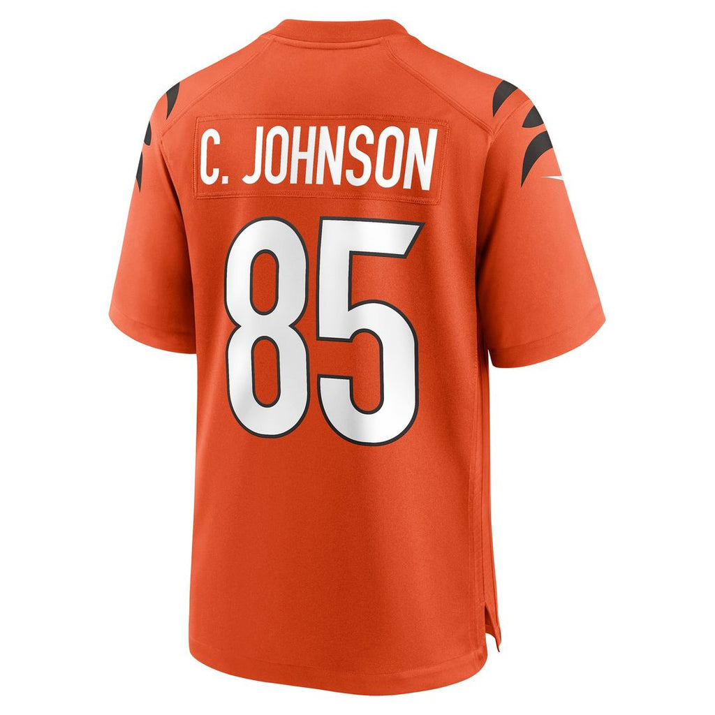Chad Johnson Cincinnati Bengals Alternate Game Jersey - Orange