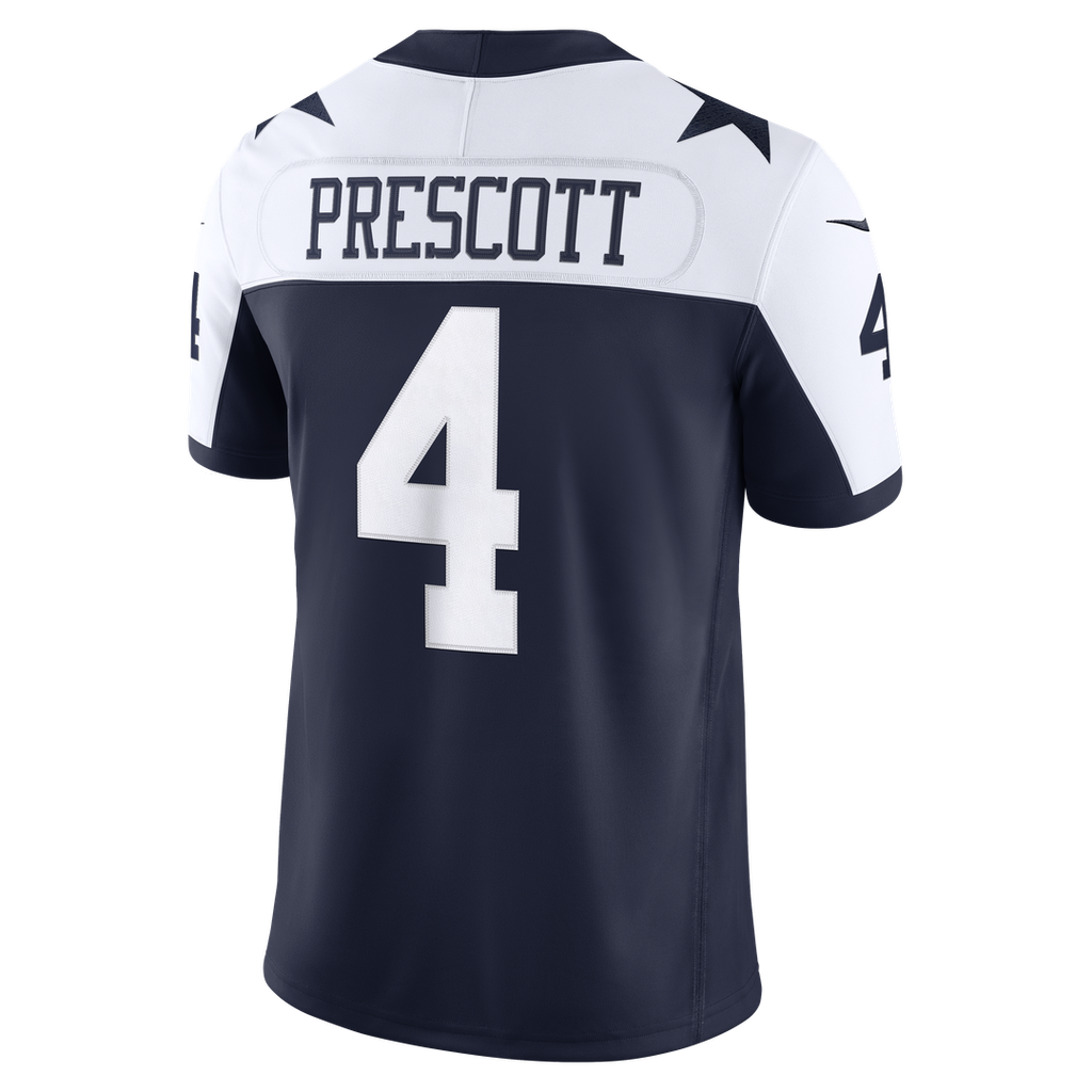 Dak Prescott Dallas Cowboys Vapor F.U.S.E. Stitched Limited Jersey - White
