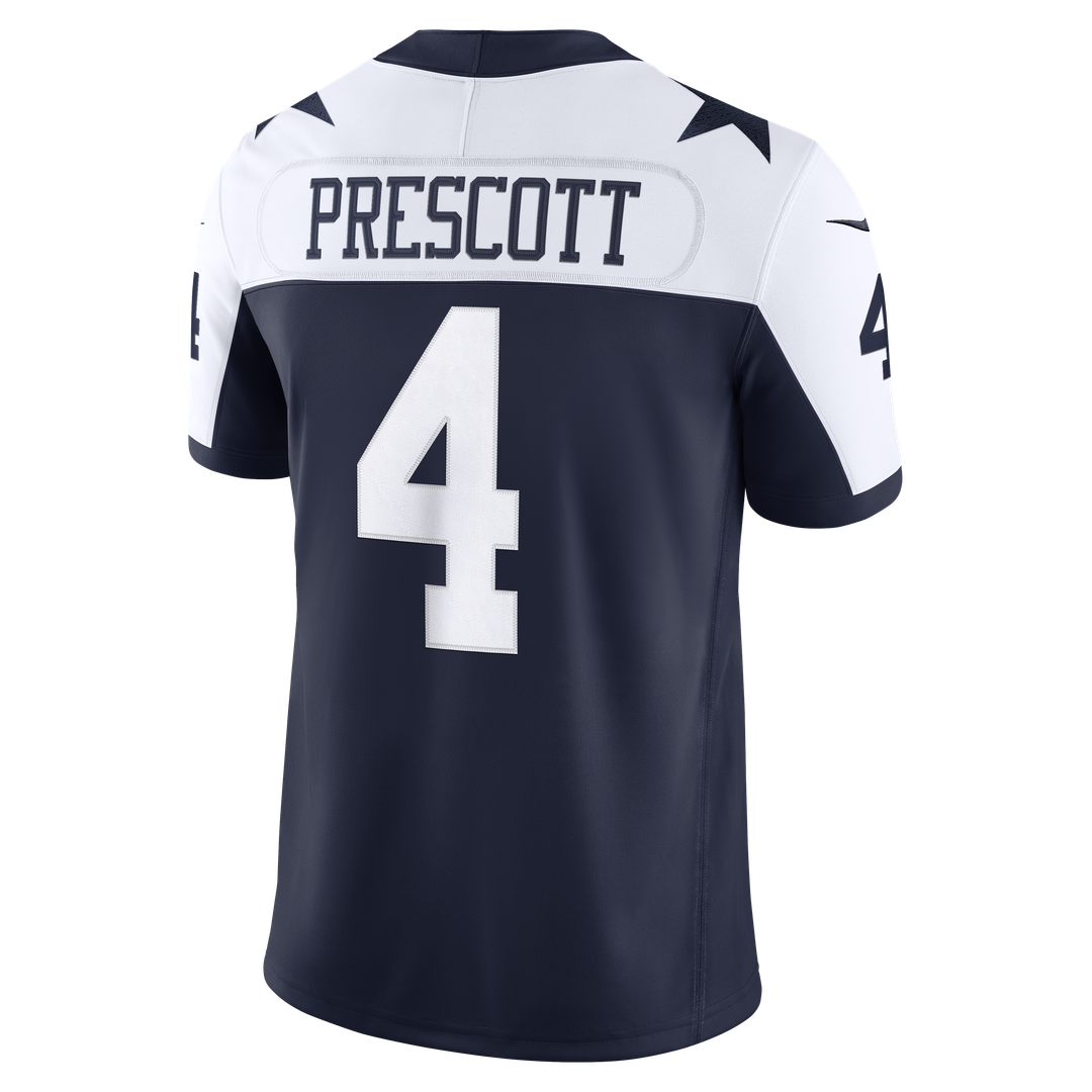 Dak Prescott Dallas Cowboys Vapor F.U.S.E. Stitched Limited Jersey - White