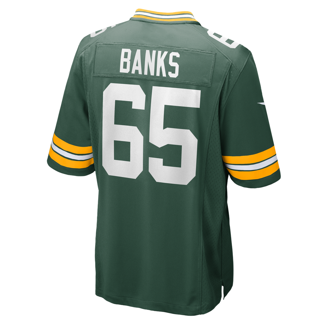 Aaron Banks Green Bay Packers Game Jersey - Green