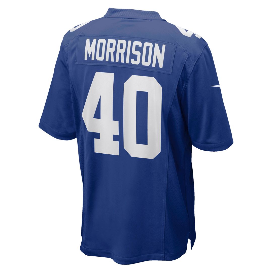 Joe Morrison New York Giants Jersey - Royal Blue
