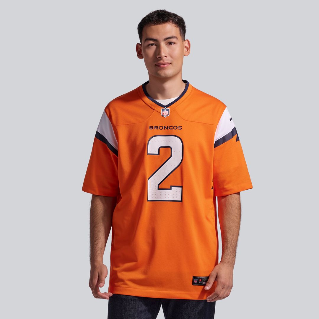 Patrick Surtain II Denver Broncos Game Jersey - Orange