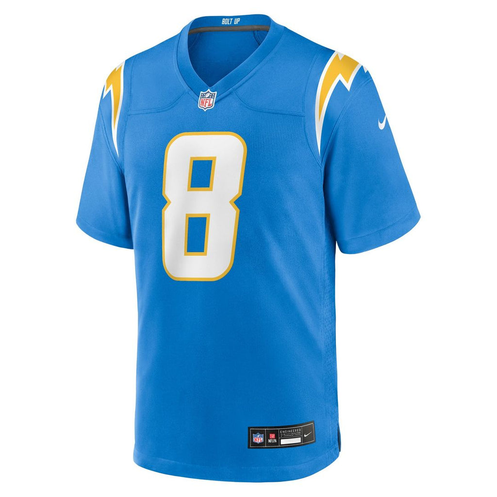 Omarion Hampton Los Angeles Chargers Alternate Super Chargers Game Jersey - Navy