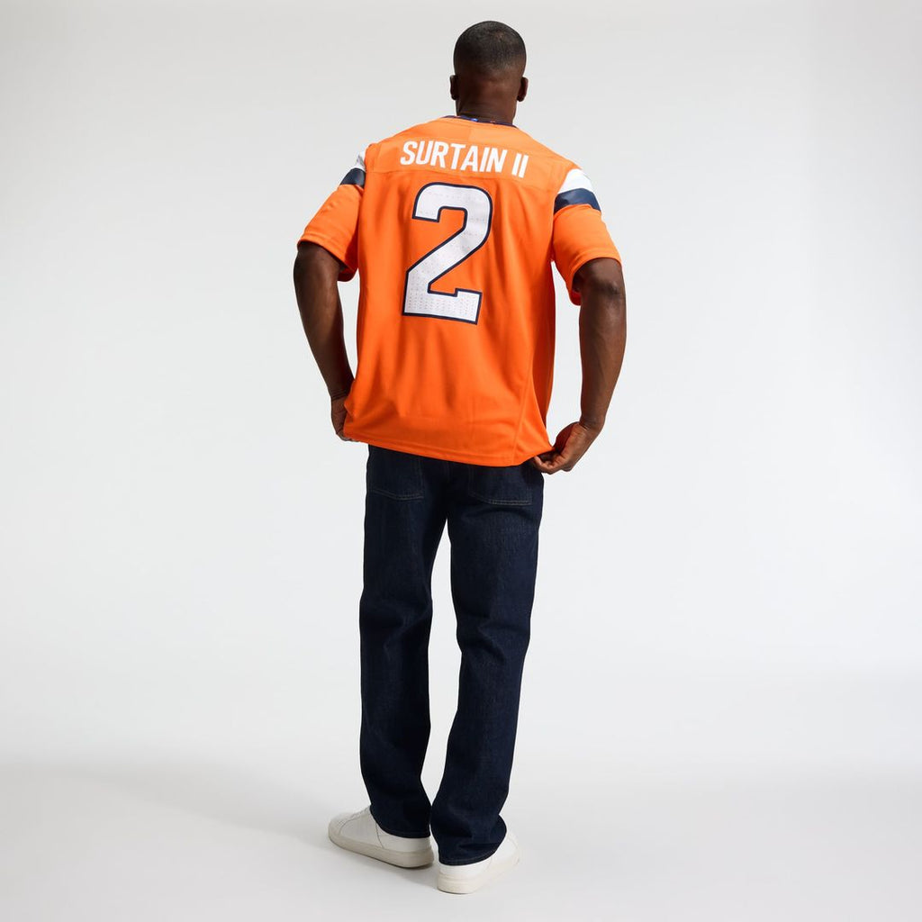 Pat Surtain II Denver Broncos Vapor F.U.S.E. Stitched Limited Jersey - White