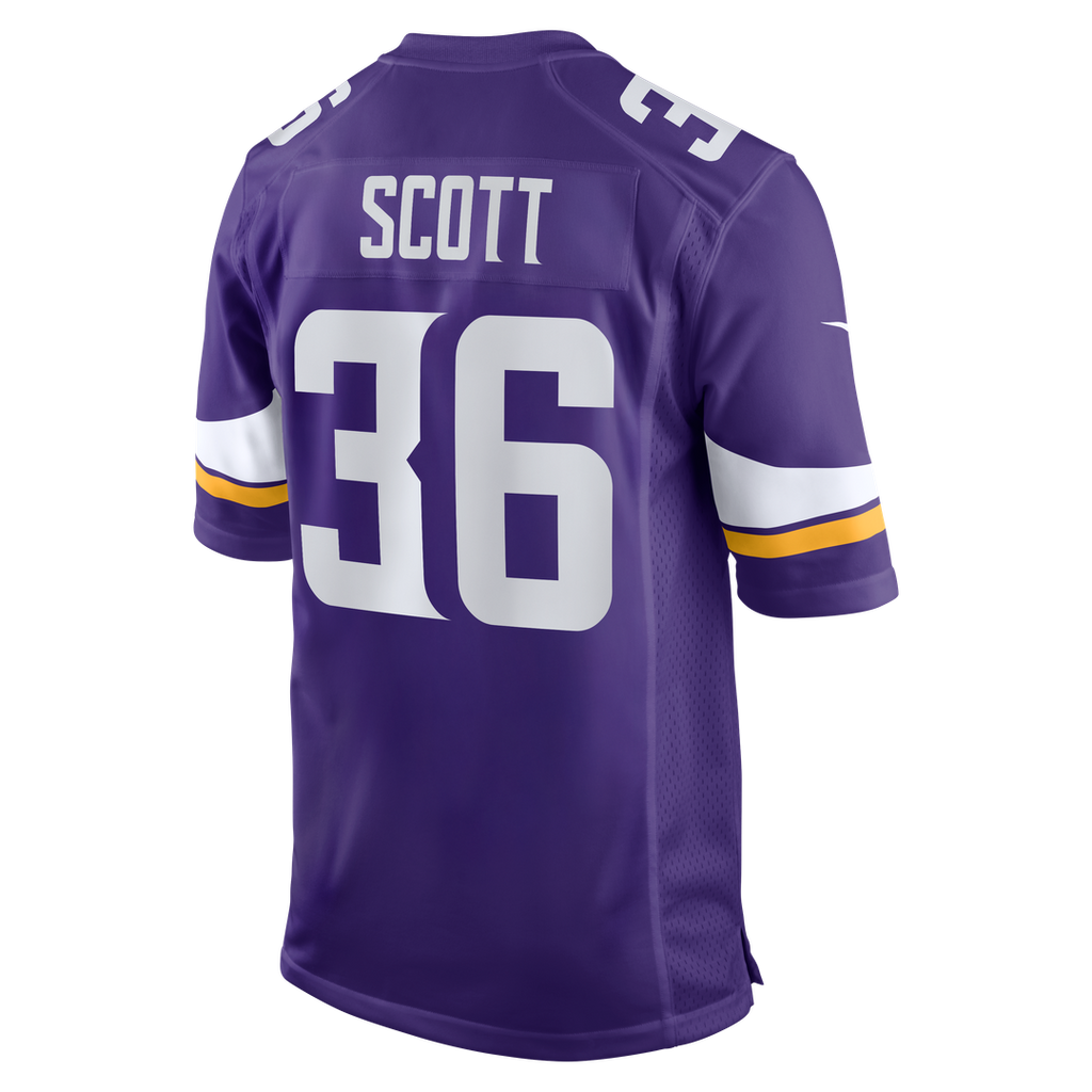 Zavier Scott Minnesota Vikings Game Jersey - Purple