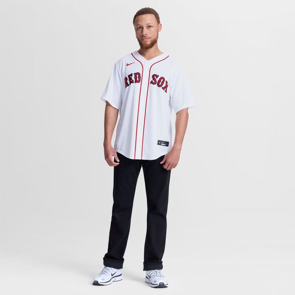 Boston Red Sox Willson Contreras Nike White Home Replica Jersey