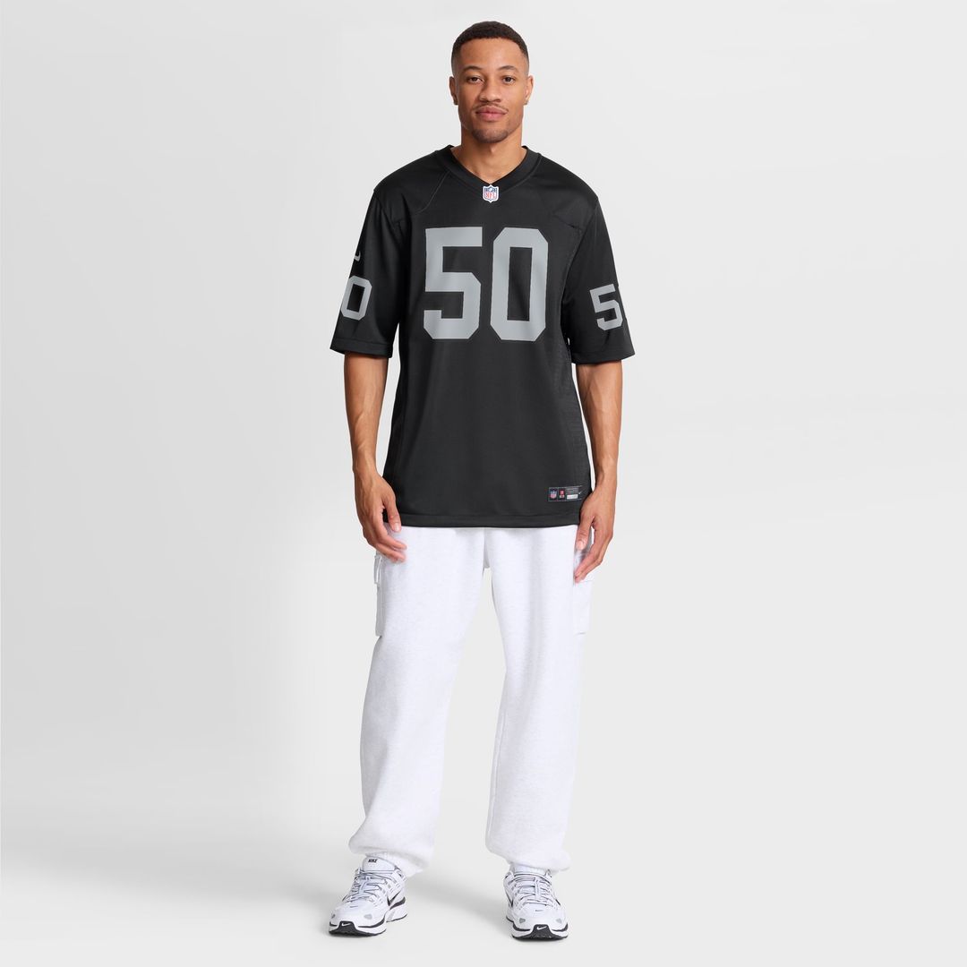 Jacob Bobenmoyer Las Vegas Raiders Game Jersey - Black