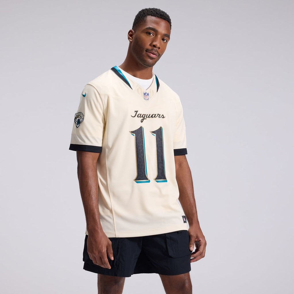 Parker Washington Jacksonville Jaguars 2026 Rivalries Collection Stitched Limited Jersey - Natural