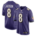 Lamar Jackson Baltimore Ravens Game Jersey - Purple