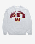 WASHINGTON COMMANDERS CAMPUS ARCH CLOUD '47 OVERSIZED CREW WOMENS