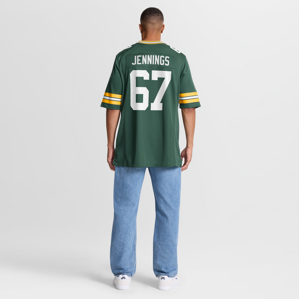 Donovan Jennings Green Bay Packers Game Jersey - Green
