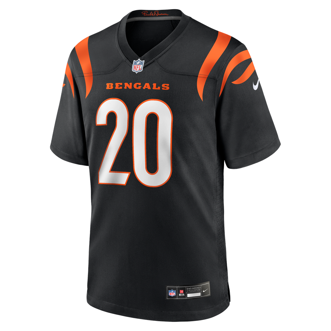 Lemar Parrish Cincinnati Bengals Team Game Jersey - Black