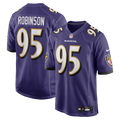 Tavius Robinson Baltimore Ravens Game Jersey - Purple
