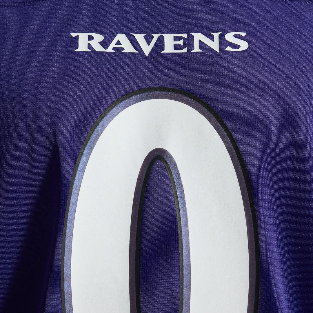 Roquan Smith Baltimore Ravens Game Jersey - Purple