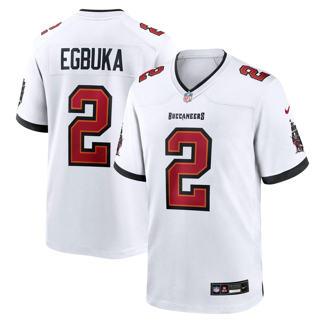 Emeka Egbuka Tampa Bay Buccaneers Game Jersey - Red