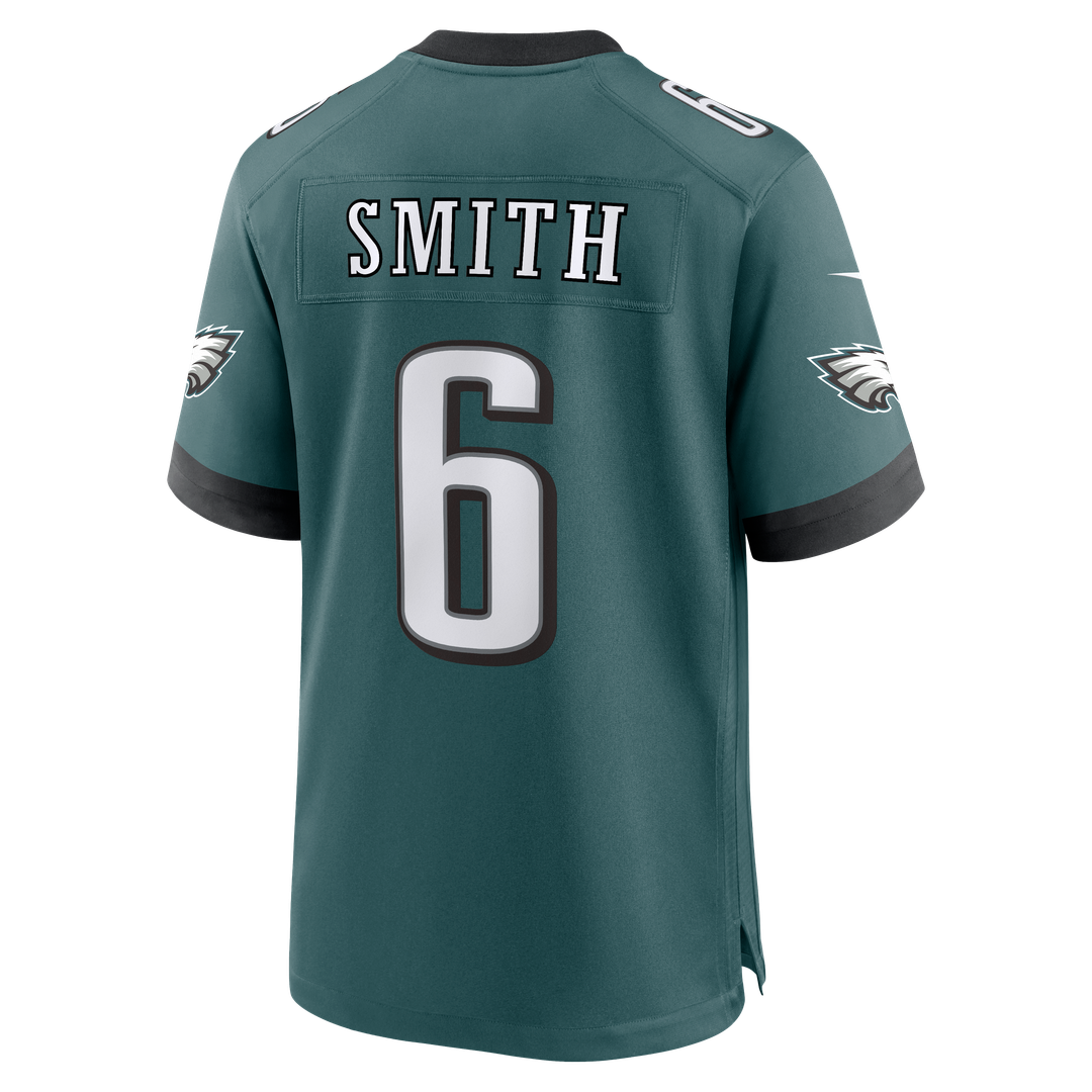DeVonta Smith Philadelphia Eagles Game Jersey - Midnight Green