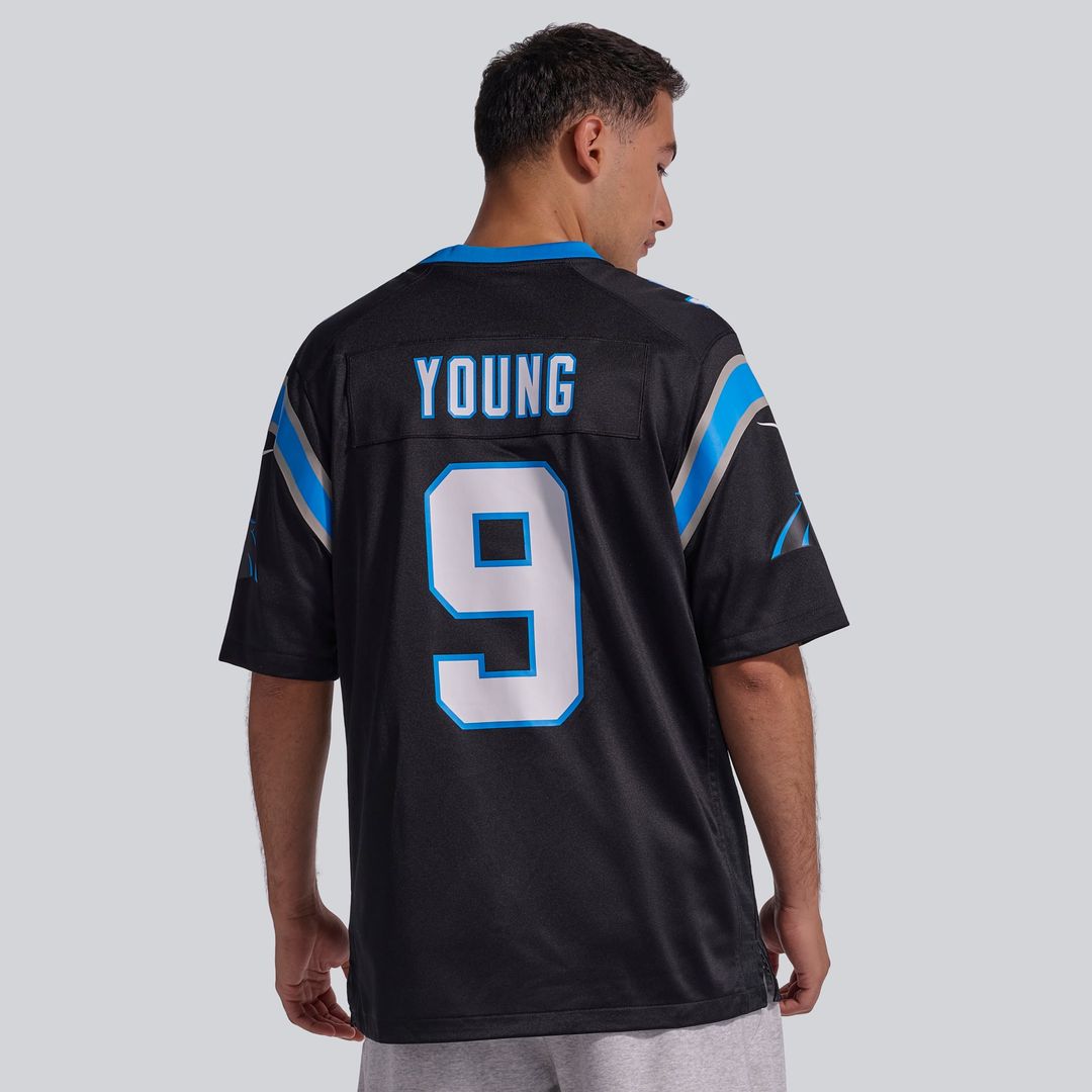 Bryce Young Carolina Panthers Game Jersey - Black
